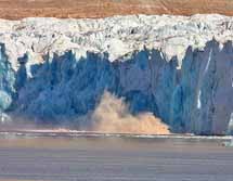 Norwegen, Arktis: Eisbrenexpedition nach Nordspitzbergen - Kalbender Gletscher